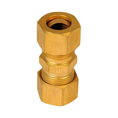 EVERFLOW 1/2" O.D. COMP Union Pipe Fitting; Lead Free Brass C62-12-NL